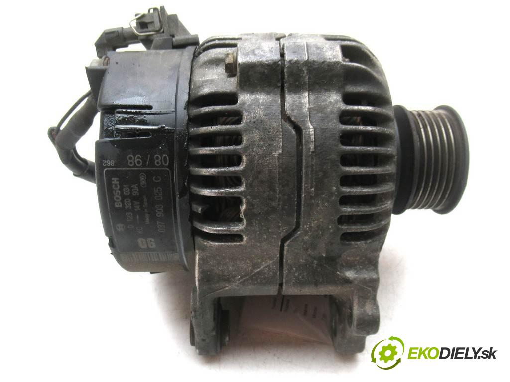 Audi A3 8L  1998  HATCHBACK 3D 1.8T 150KM 96-00 1800 Alternátor 037903025C (Alternátory)