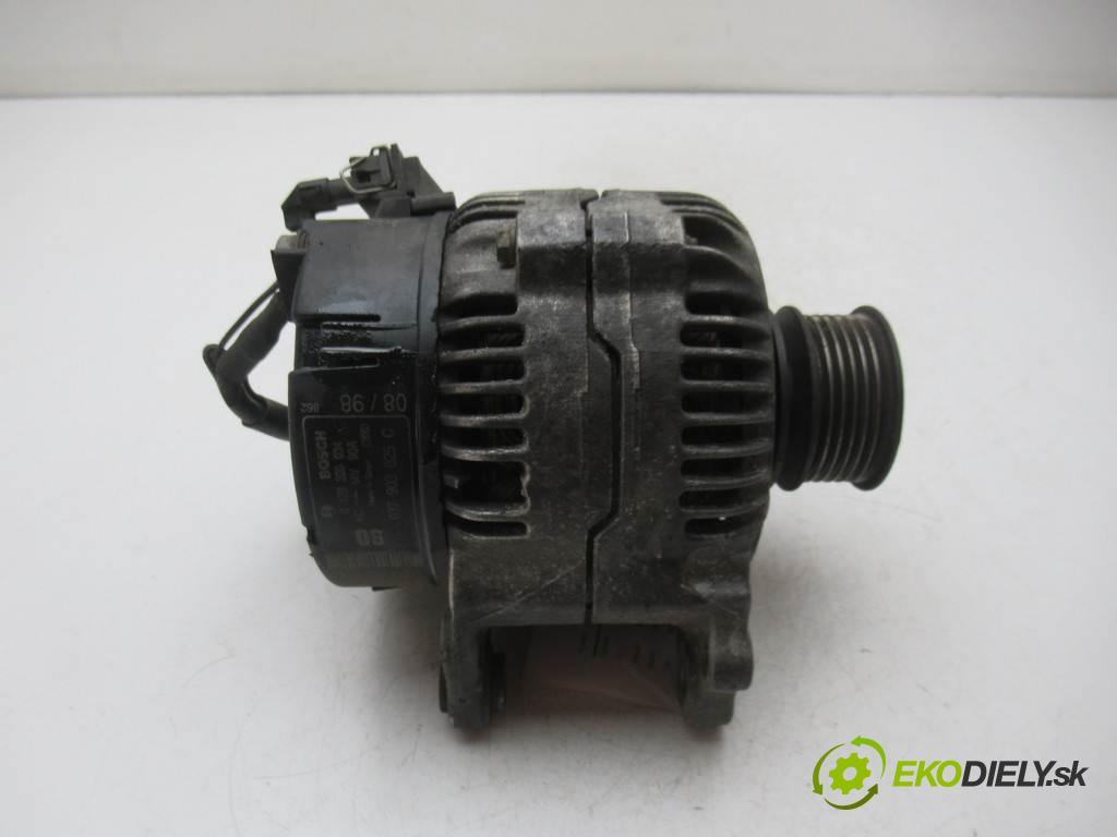 Audi A3 8L  1998  HATCHBACK 3D 1.8T 150KM 96-00 1800 Alternátor 037903025C (Alternátory)