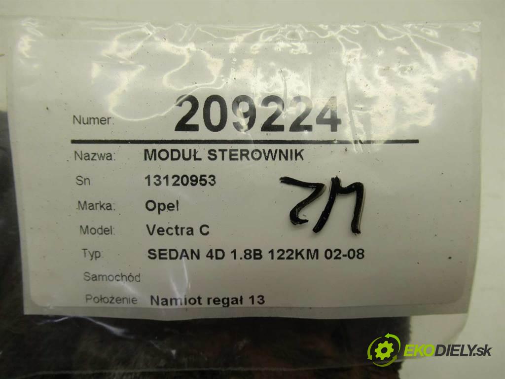 Opel Vectra C    SEDAN 4D 1.8B 122KM 02-08  Modul Riadiaca jednotka 13120953