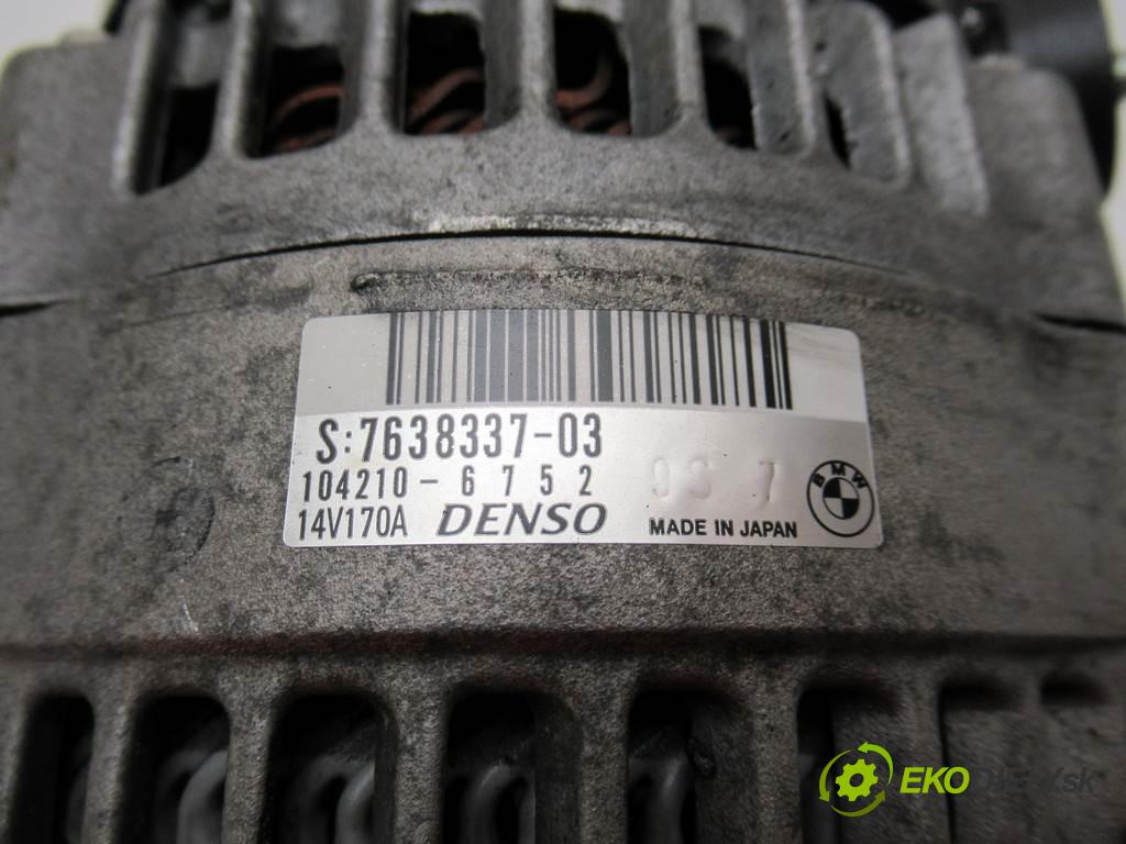 BMW F30    335IX 3.0 306KM  Alternátor 7638337 (Alternátory)