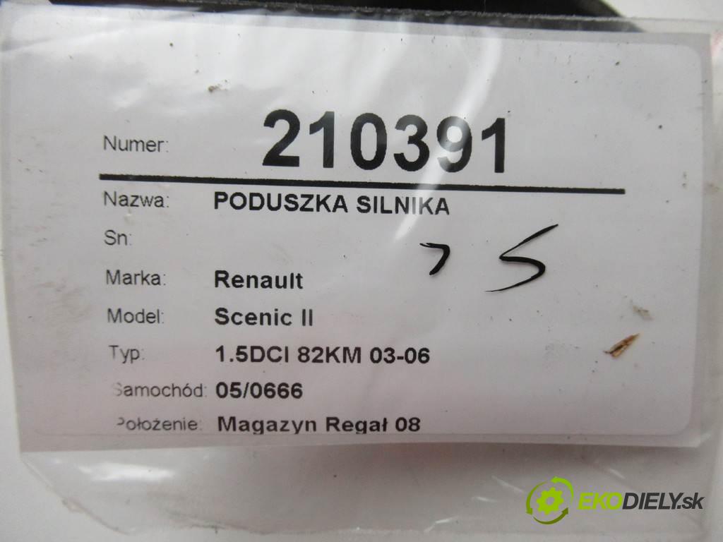 Renault Scenic II  2003  1.5DCI 82KM 03-06 1500 AirBag motora  (Držáky motoru)