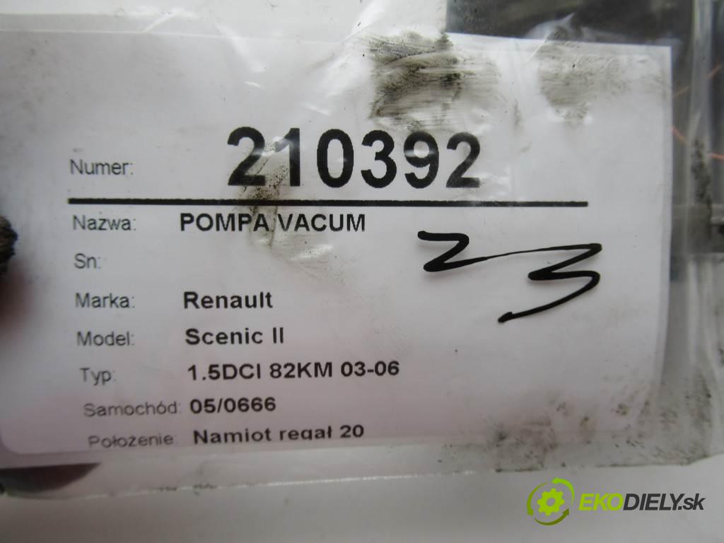 Renault Scenic II  2003  1.5DCI 82KM 03-06 1500 Pumpa vákuová 8200113585