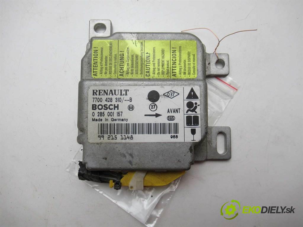 Renault Clio II  1999 43 kw HATCHBACK 5D 1.2B 58KM 98-05 1200 senzor airbag 0285001157 (Snímače)