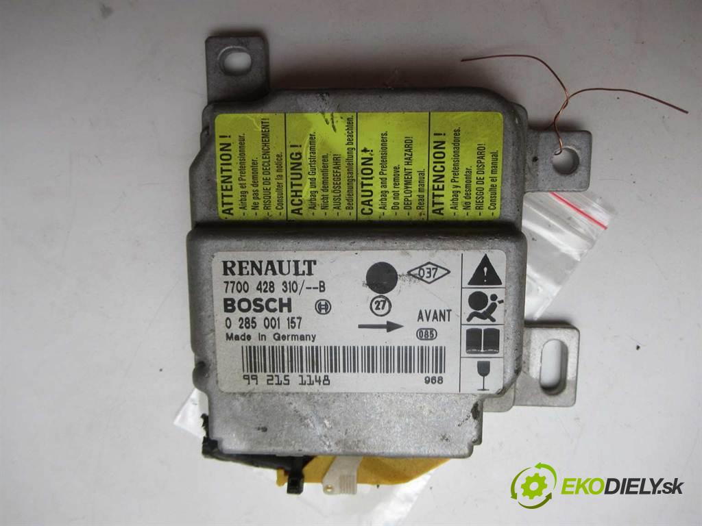 Renault Clio II  1999 43 kw HATCHBACK 5D 1.2B 58KM 98-05 1200 senzor airbag 0285001157 (Snímače)