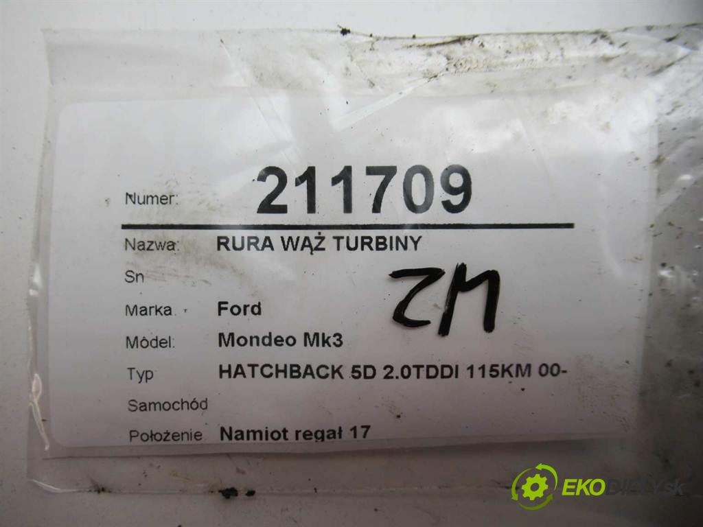 Ford Mondeo Mk3    HATCHBACK 5D 2.0TDDI 115KM 00-07  Rúra hadica turba 1S7Q-6K770-AD (Hadice)