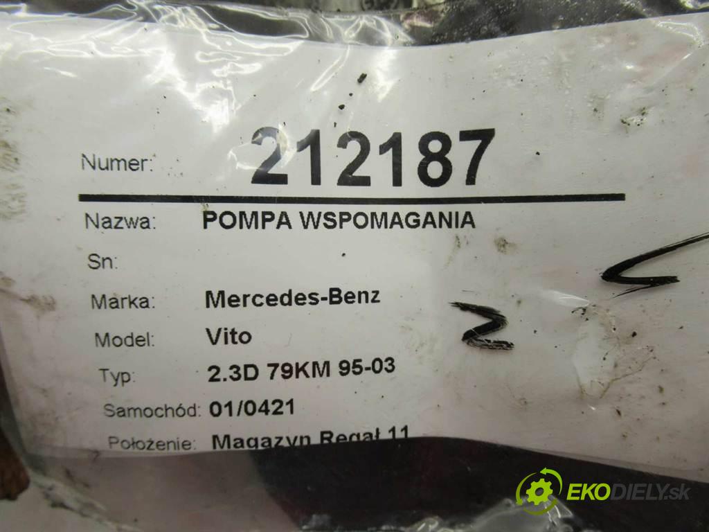 Mercedes-Benz Vito  1997 58 kw 2.3D 79KM 95-03 2300 Pumpa servočerpadlo  (Servočerpadlá, pumpy riadenia)