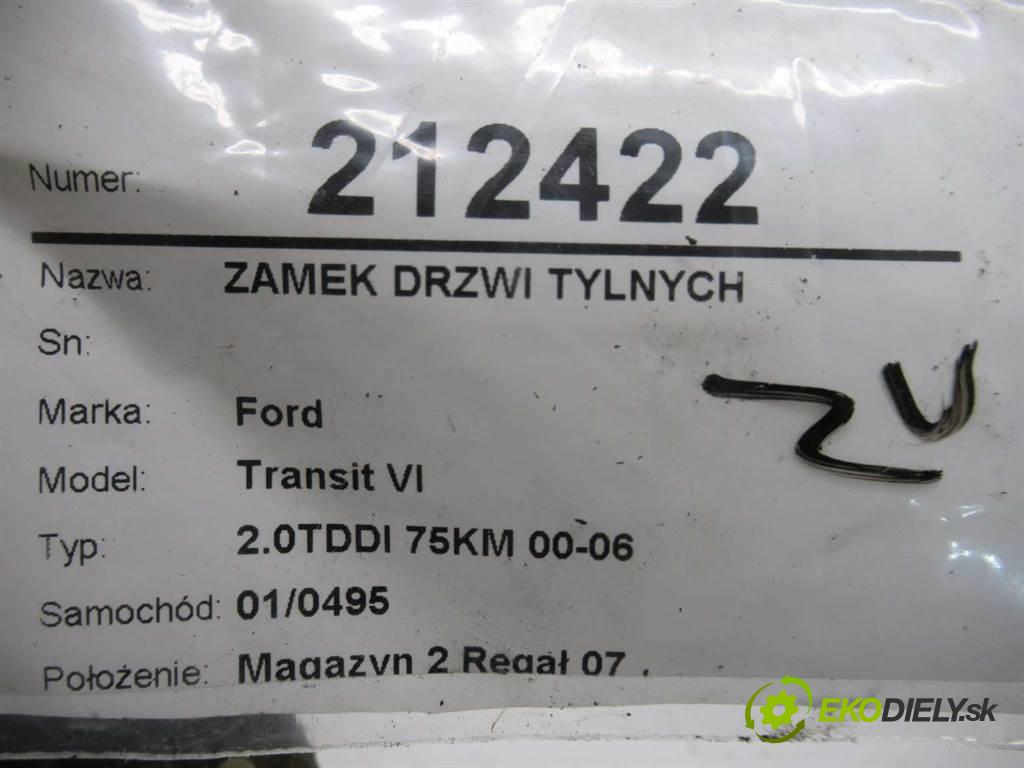 Ford Transit VI  2001 55 kw 2.0TDDI 75KM 00-06 2000 zámok Dvere zadných  (Zámky)