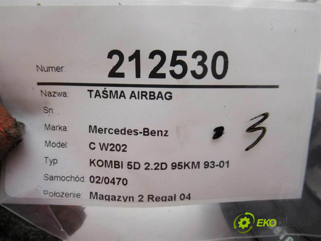 Mercedes-Benz C W202  1998 70 kw KOMBI 5D 2.2D 95KM 93-01 2200 Krúžok, slimák airbag 1684600149 (Airbagy)