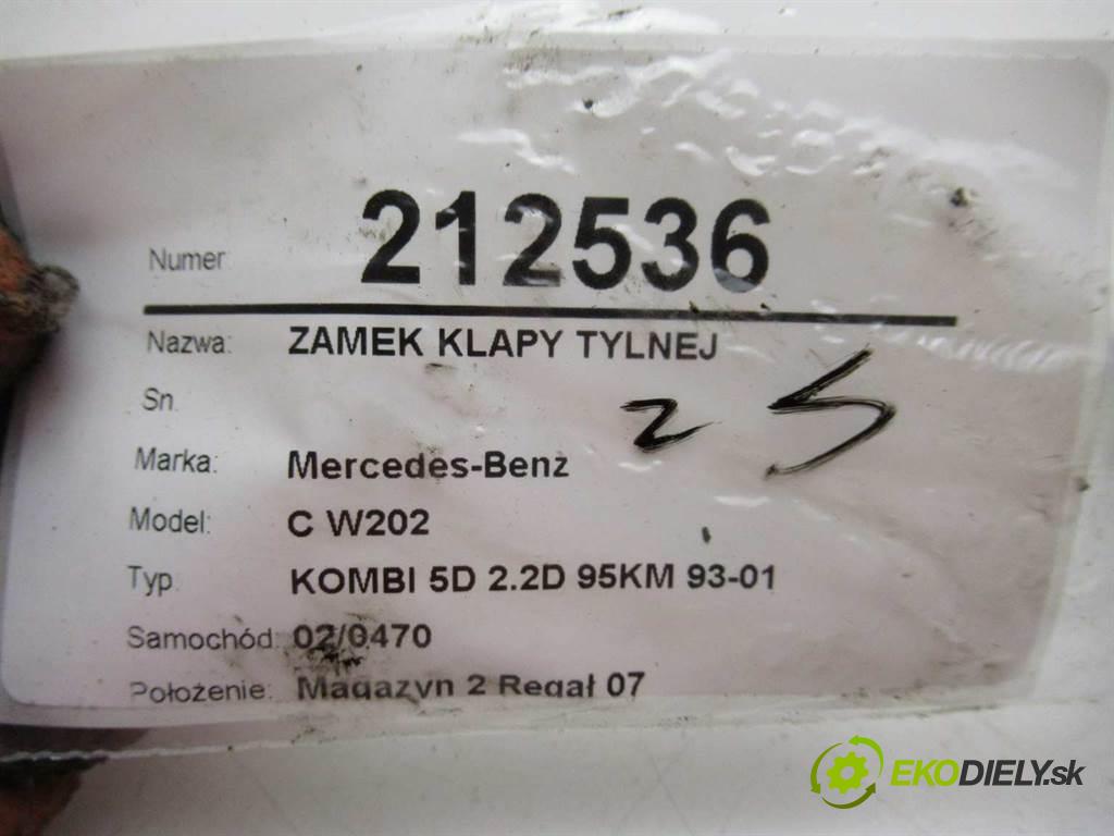Mercedes-Benz C W202  1998 70 kw KOMBI 5D 2.2D 95KM 93-01 2200 zámok dverí zadnej A2027400236