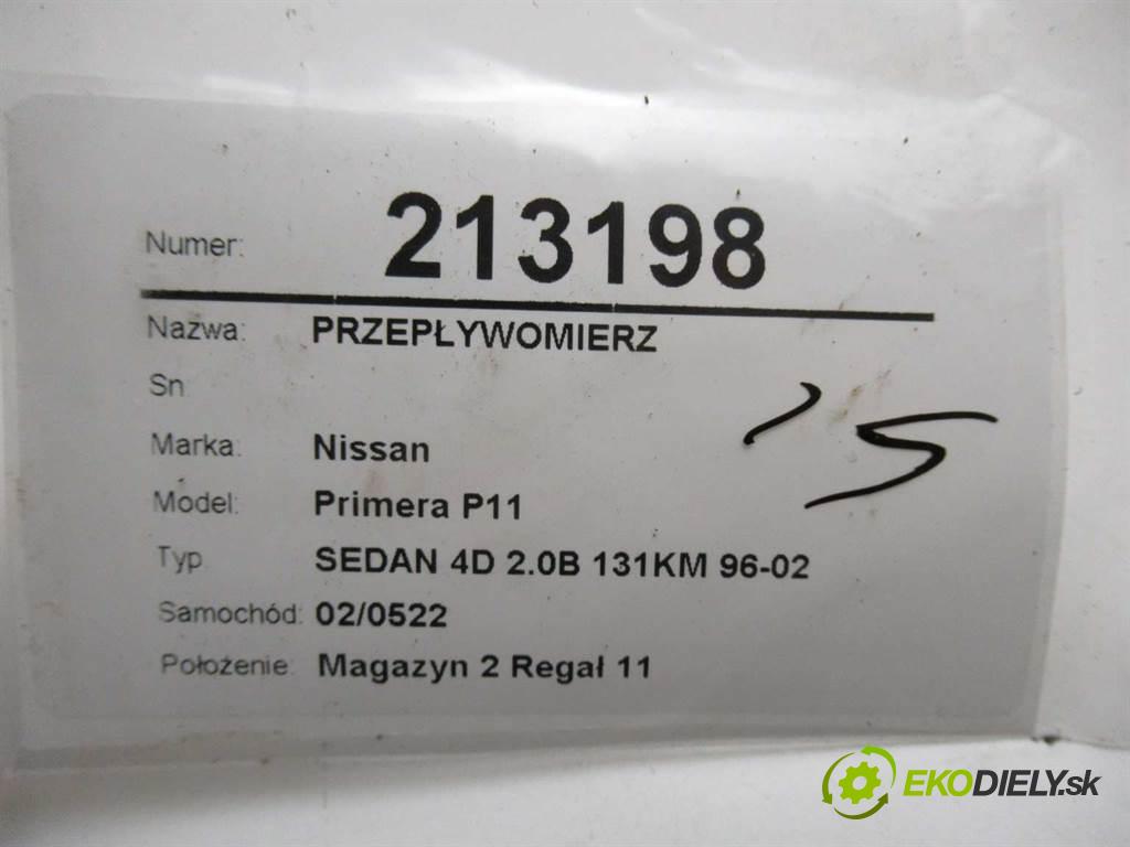 Nissan Primera P11  1998 110 kw SEDAN 4D 2.0B 131KM 96-02 2000 váha vzduchu 226800-2J200 (Váhy vzduchu)