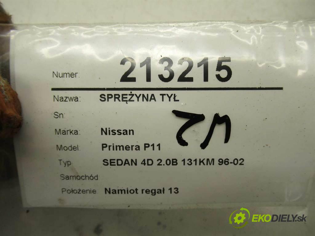 Nissan Primera P11    SEDAN 4D 2.0B 131KM 96-02  Pružina zad  (Ostatné)