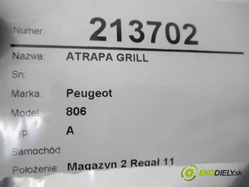Peugeot 806    A  Mriežka maska  (Mriežky, masky)