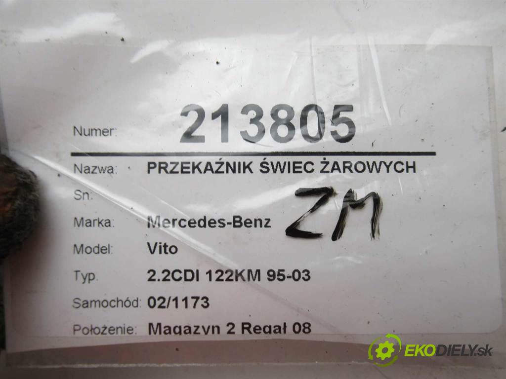 Mercedes-Benz Vito  2000  2.2CDI 122KM 95-03 2200 relé svíček žhavení  (Relé)