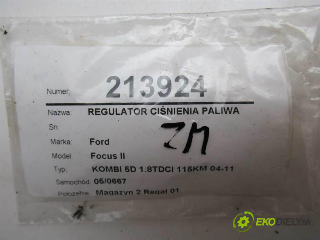 Ford Focus II  2006  KOMBI 5D 1.8TDCI 115KM 04-11 1800 Regulátor tlaku paliva  (Ostatné)