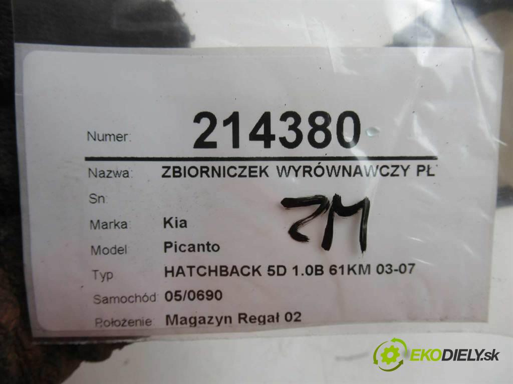 Kia Picanto  2006 48 kw HATCHBACK 5D 1.0B 61KM 03-07 1100 nádržka vyrovnávací kapaliny chadicího 25430-07000 (Vyrovnávací nádržky)