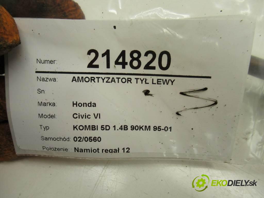 Honda Civic VI  1998 66 kw KOMBI 5D 1.4B 90KM 95-01 1400 Tlmič zad ľavy  (Ostatné)