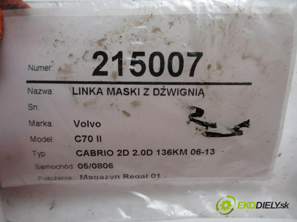 Volvo C70 II kvalita A 2.0D 100kW D4204T čierna farba r. 2008 2006-2013