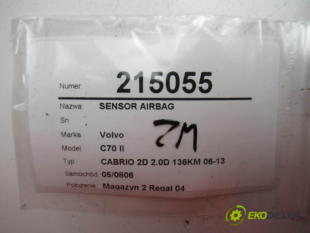 Volvo C70 II  2008  CABRIO 2D 2.0D 136KM 06-13 2000 senzor airbag 31264943 (Snímače)