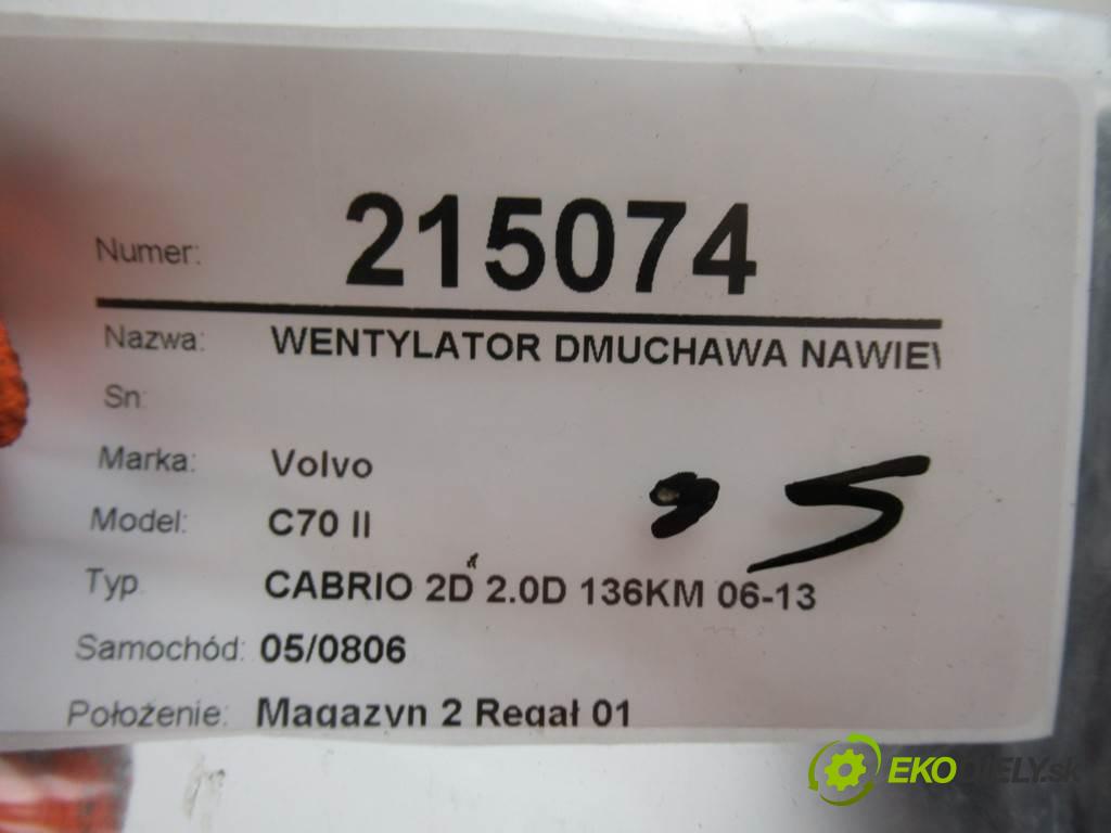 Volvo C70 II  2008  CABRIO 2D 2.0D 136KM 06-13 2000 Ventilátor ventilátor kúrenia 4M5H-18456-CD (Ventilátory kúrenia)