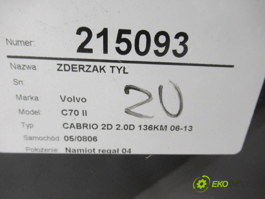 Volvo C70 II  2008  CABRIO 2D 2.0D 136KM 06-13 2000 Nárazník zad  (Ostatné)