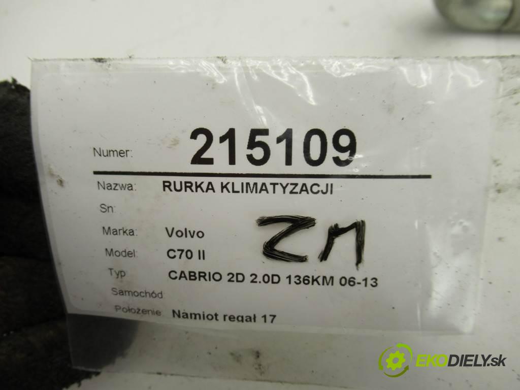 Volvo C70 II    CABRIO 2D 2.0D 136KM 06-13  rúrka klimatizace 4N5H-19A834-BP (Rozvody klimatizace)