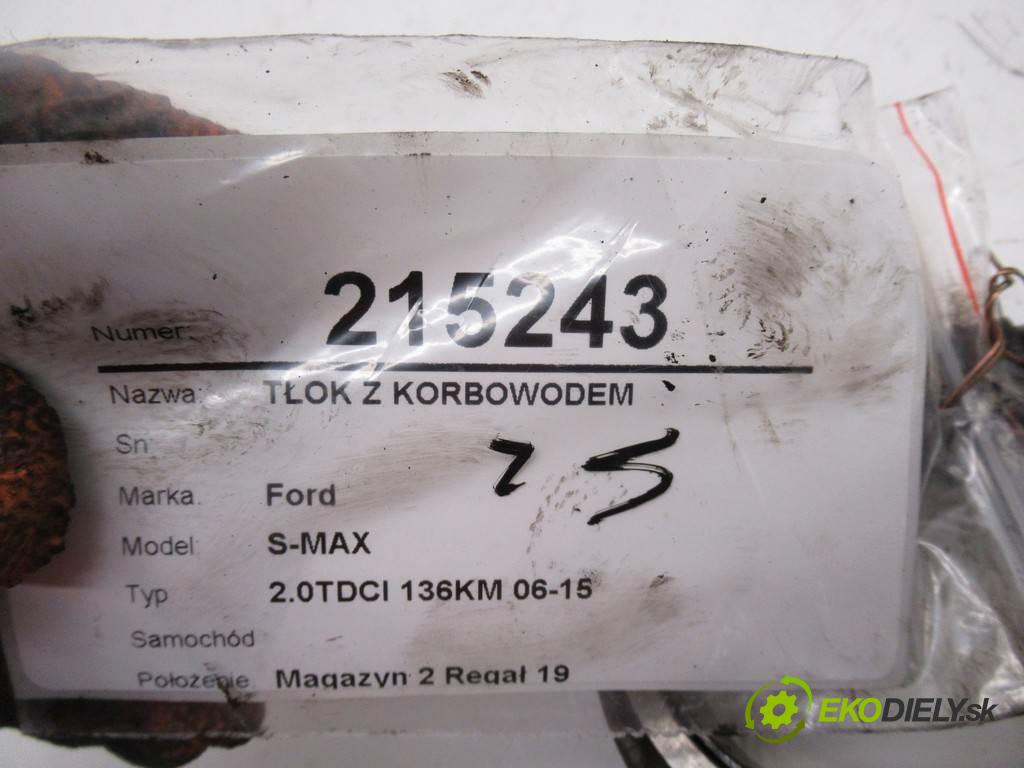 Ford S-MAX    2.0TDCI 136KM 06-15  piest - ojnica  (Piesty)