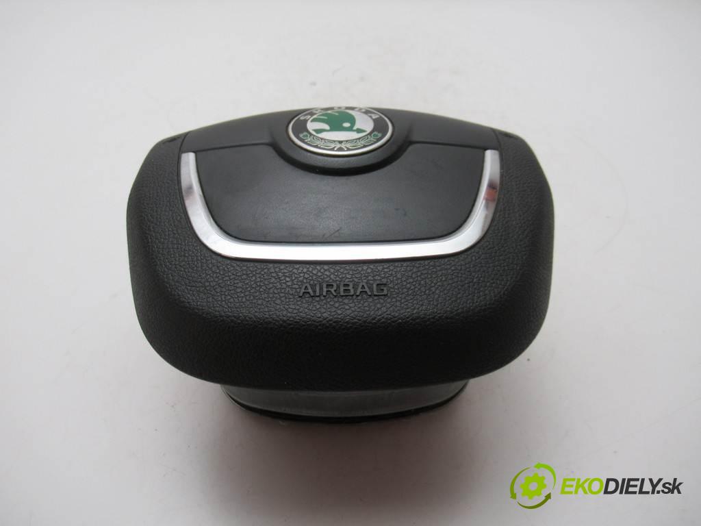 Skoda Octavia II LIFT  2012  LIFTBACK 5D ANGLIK 1.6TDI 105KM 08-13 1600 AirBag - volantu 1Z0880201AQ (Airbagy)