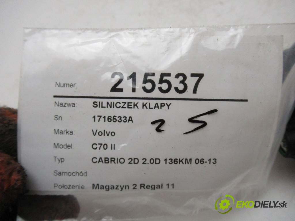 Volvo C70 II    CABRIO 2D 2.0D 136KM 06-13  Motorček dverí 1716533A