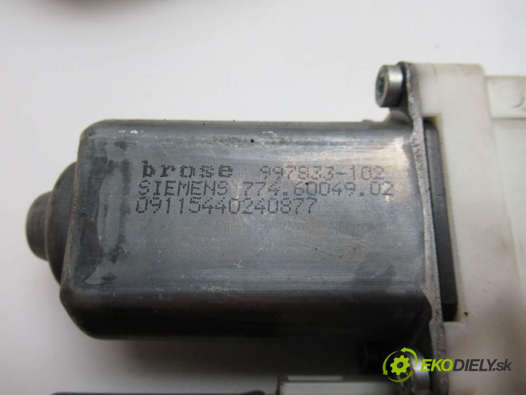 Citroen C5 LIFT  2006  KOMBI 5D 1.6HDI 109KM 04-08 1600 Mechanizmus okna predný ľavy 997833-102 (Predné ľavé)