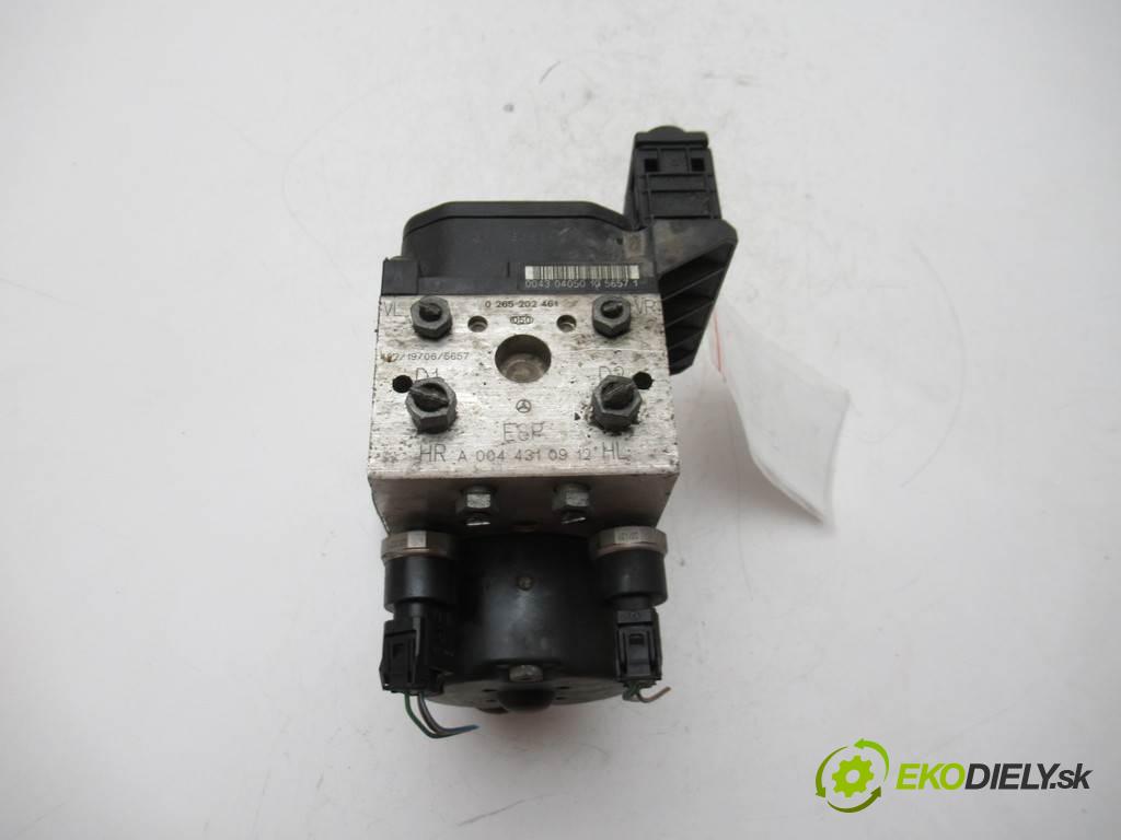 Mercedes-Benz W414 Vaneo  2004  1.9B 125KM 01-05 1900 Pumpa ABS 0265202461 (Pumpy ABS)