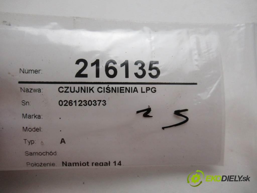 . .    A  Snímač tlaku LPG 0261230373