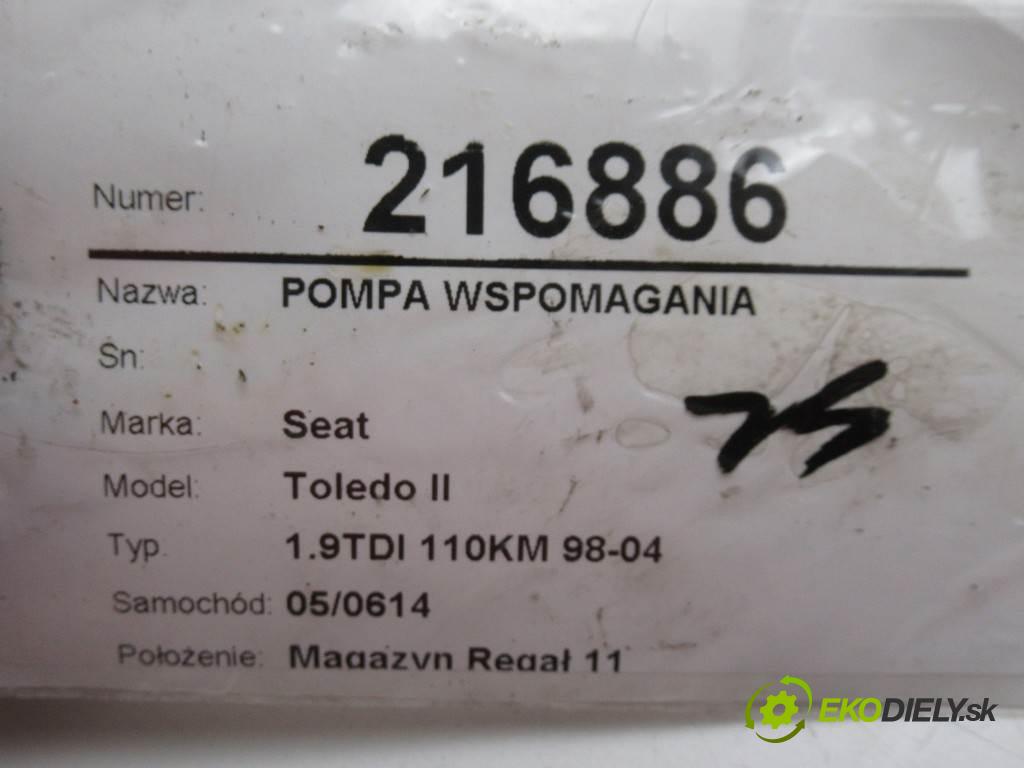 Seat Toledo II  2000  1.9TDI 110KM 98-04 1900 Pumpa servočerpadlo  (Servočerpadlá, pumpy riadenia)