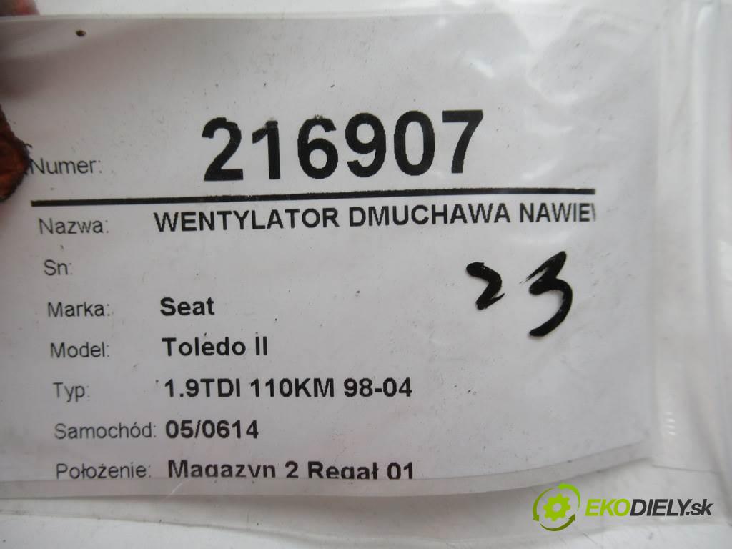 Seat Toledo II  2000  1.9TDI 110KM 98-04 1900 ventilátor - topení  (Ventilátory topení)