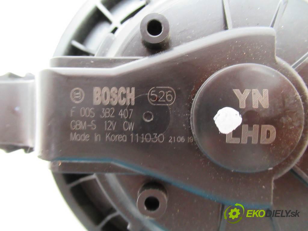 Hyundai ix20  2012  1.6CRDI 128KM 10-15 1600 Ventilátor ventilátor kúrenia F00S3B2407 (Ventilátory kúrenia)