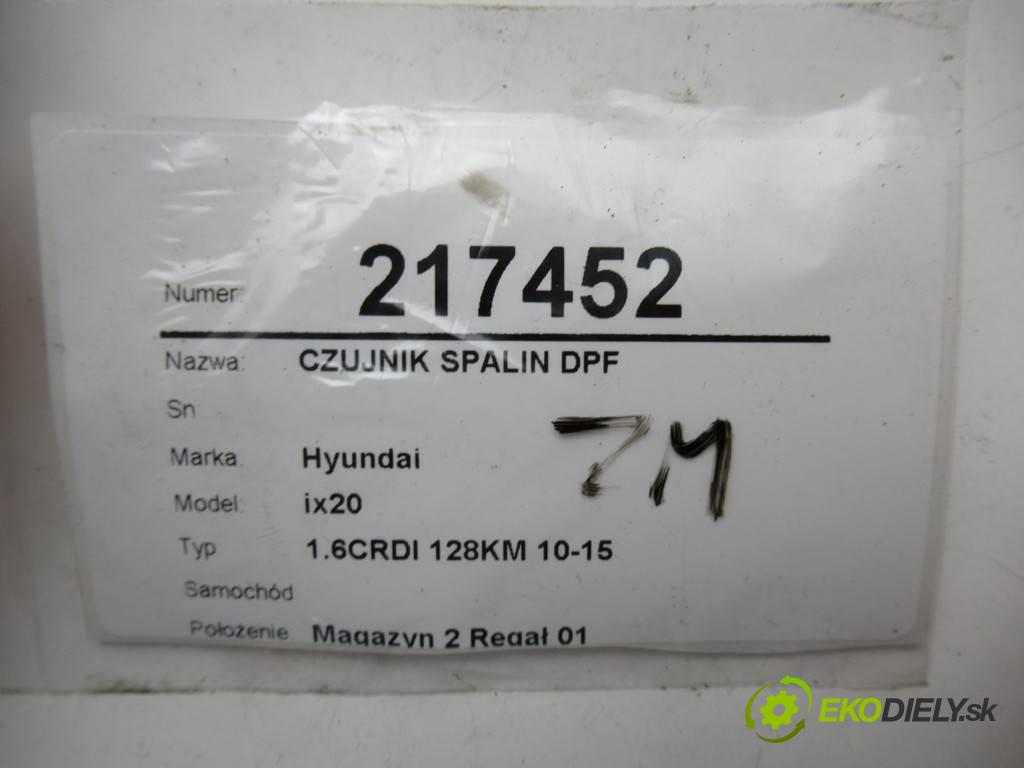 Hyundai ix20    1.6CRDI 128KM 10-15  Snímač spalín DPF  (Snímače)
