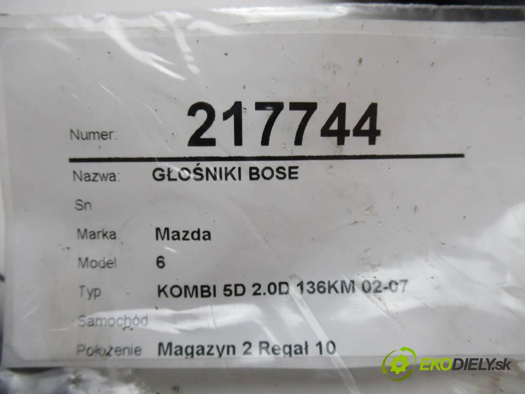 Mazda 6    KOMBI 5D 2.0D 136KM 02-07  reproduktory Bose