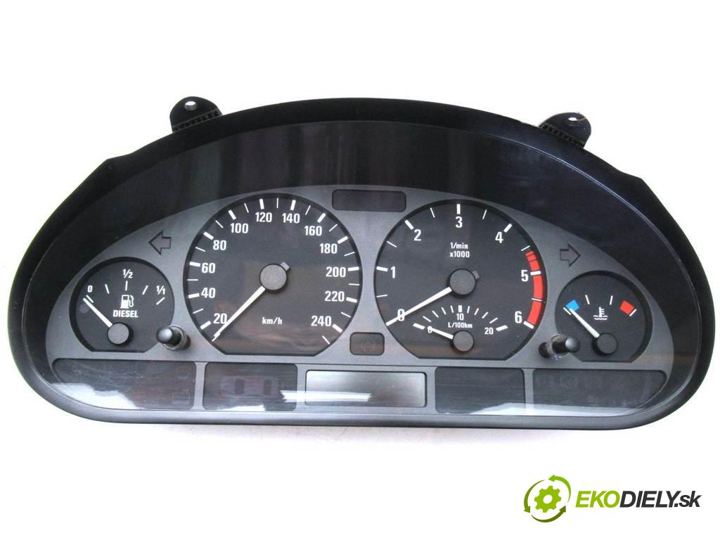 BMW 3 E46  2002 110 kw COMPACT 2.0D 150KM 98-03 2000 Prístrojovka 0263639080 (Prístrojové dosky, displeje)