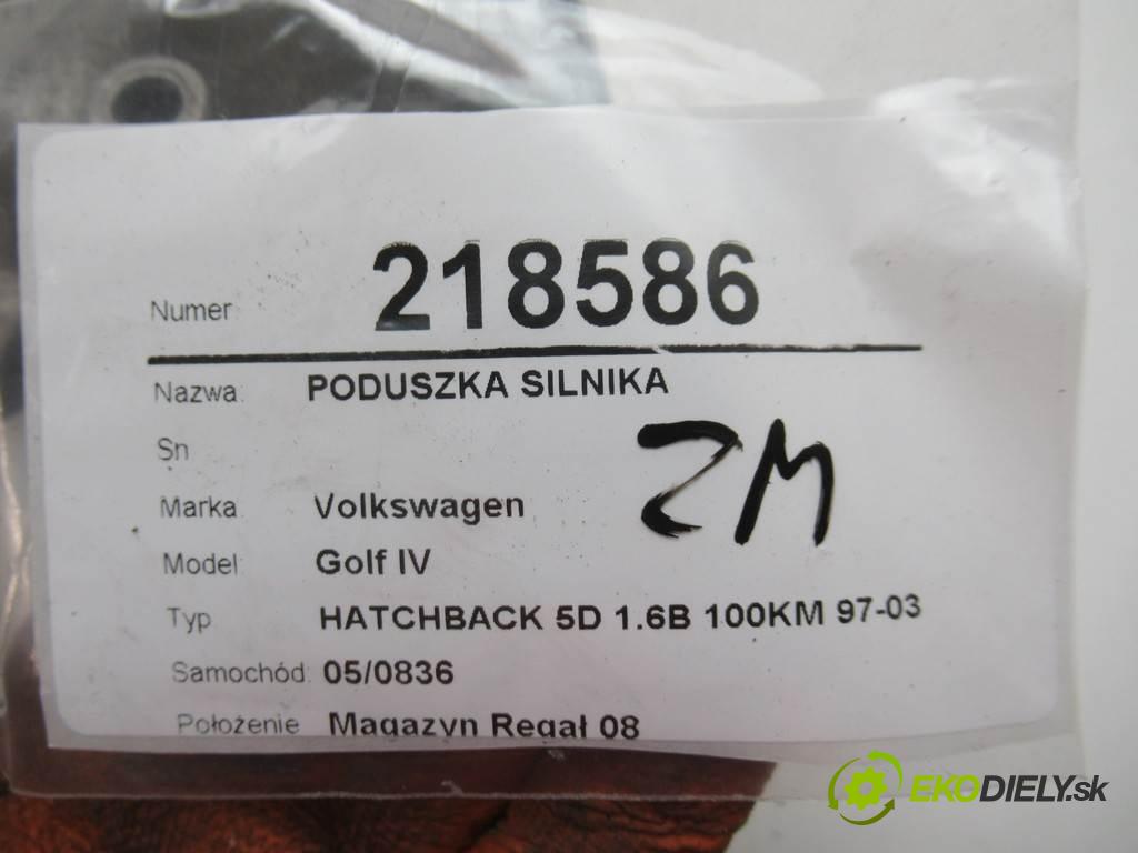 Volkswagen Golf IV  2000  HATCHBACK 5D 1.6B 100KM 97-03 1600 AirBag Motor 1J0199262BE (Držiaky motora)