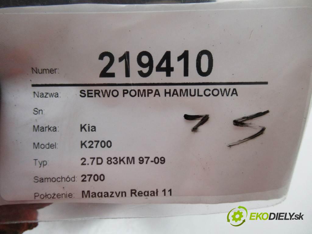 Kia K2700  2000  2.7D 83KM 97-09 2700 Posilovač Pumpa brzdová K60A43800 (Posilňovače bŕzd)
