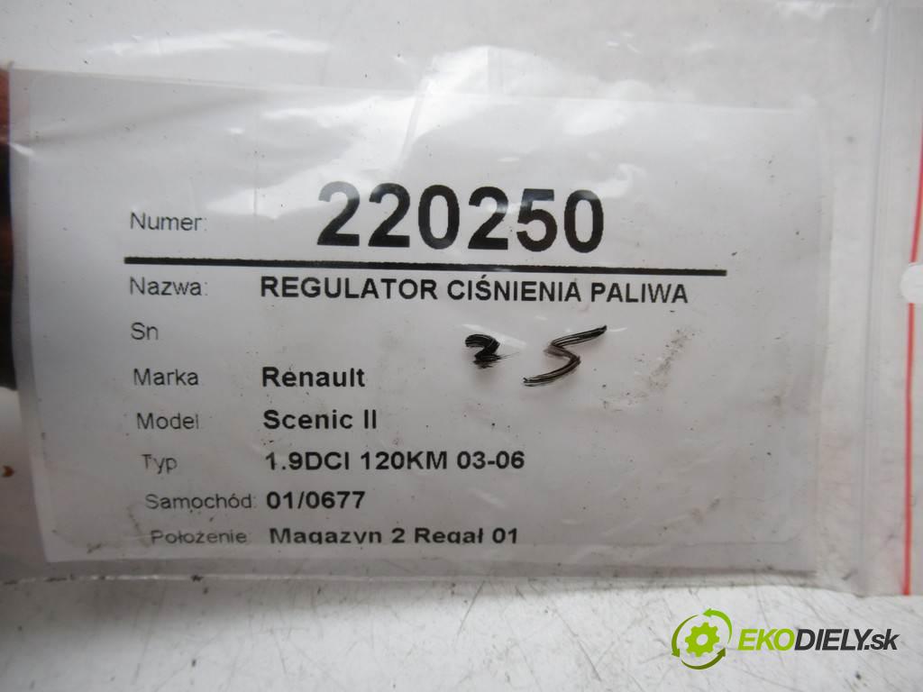 Renault Scenic II  2003  1.9DCI 120KM 03-06 1900 Regulátor tlaku paliva 028400502 (Ostatné)