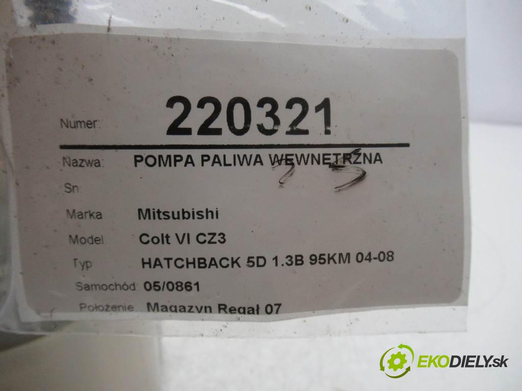 Mitsubishi Colt VI CZ3  2005  HATCHBACK 5D 1.3B 95KM 04-08 1300 Pumpa paliva vnútorná MN135000 (Palivové pumpy, čerpadlá, plaváky)
