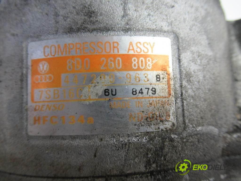 Volkswagen Passat B5  1999  SEDAN 4D 1.6B 102KM 96-00 1600 kompresor klimatizace 8D0260808 (Kompresory)