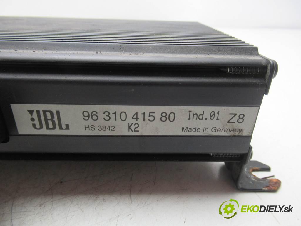 Peugeot 607    SEDAN 4D 2.2HDI 133KM 99-10  zesilovač JBL 9631041580