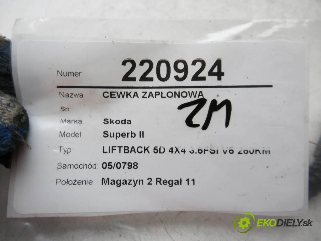 Skoda Superb II  2010  LIFTBACK 5D 4X4 3.6FSI V6 260KM 08-13 3600 cívka zapalovací 022905715A (Zapalovací cívky, moduly)