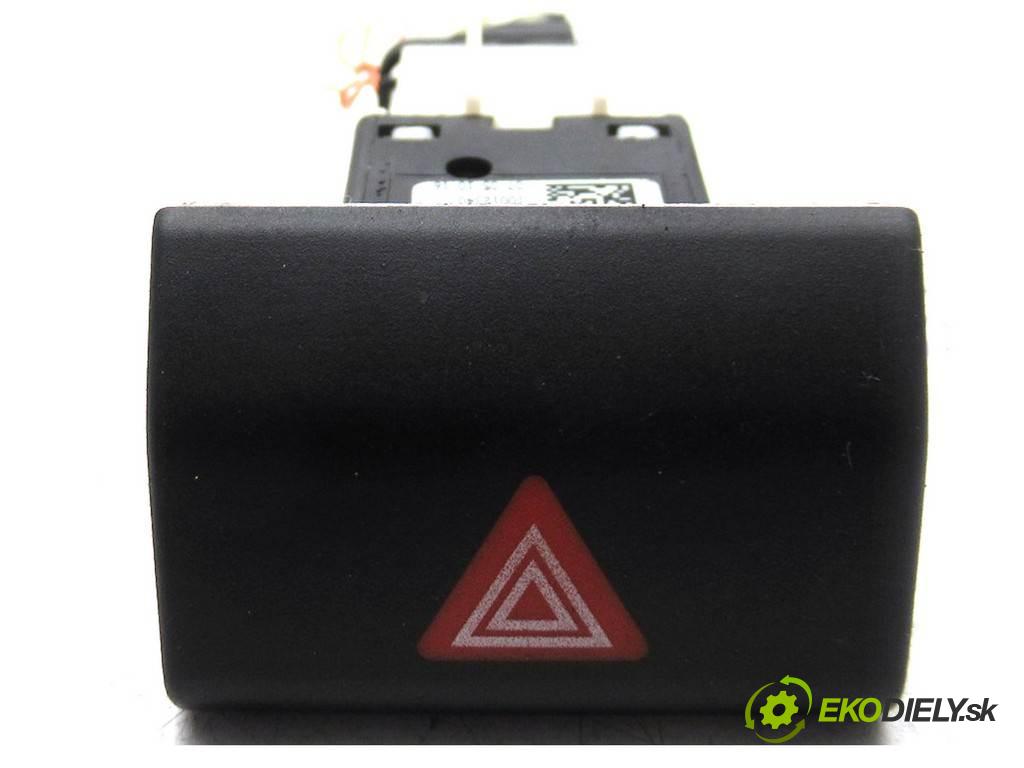 Skoda Superb II  2010  LIFTBACK 5D 4X4 3.6FSI V6 260KM 08-13 3600 Spínač svetiel výstražných (núdzových) 3T0953235D (Prepínače, spínače, tlačidlá a ovládače kúrenia)