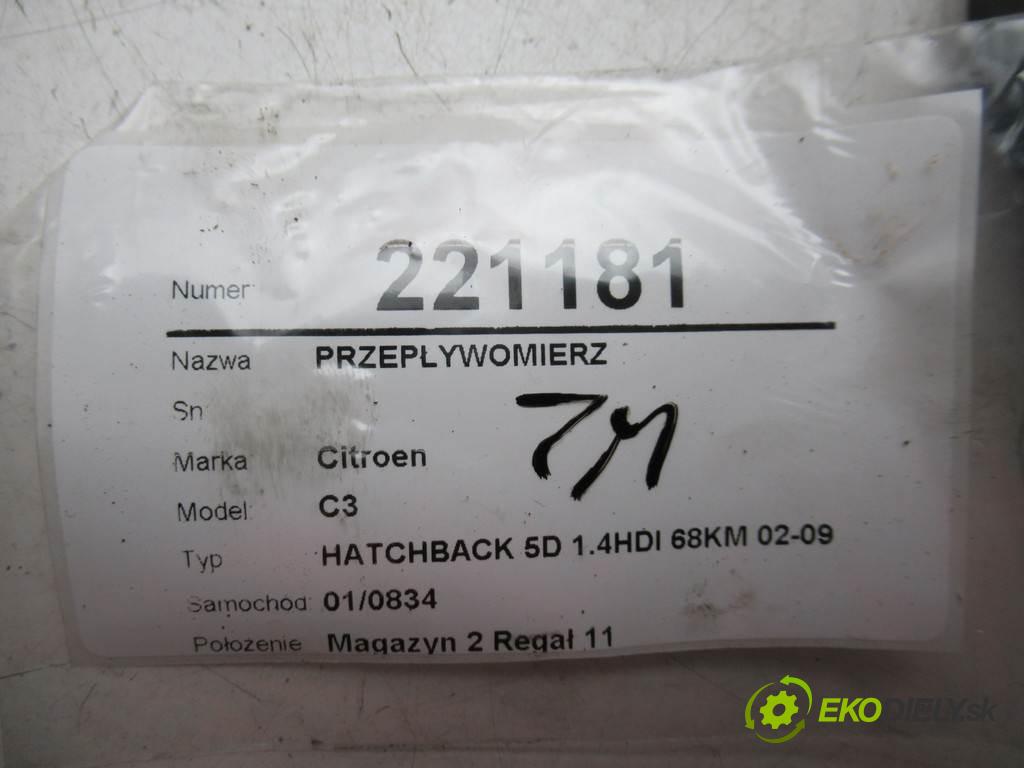 Citroen C3  2005 50 kw HATCHBACK 5D 1.4HDI 68KM 02-09 1400 Váha vzduchu  (Váhy vzduchu)