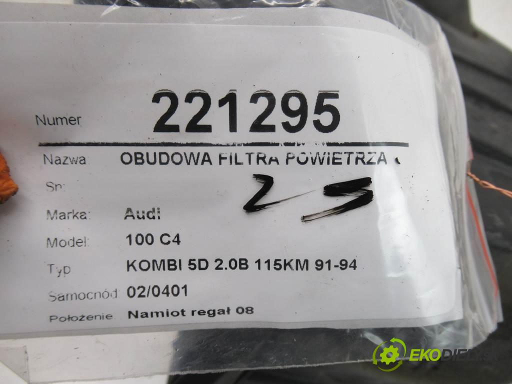 Audi 100 C4  1994  KOMBI 5D 2.0B 115KM 91-94 2000 obal filtra vzduchu 4A0129607F (Kryty filtrů)