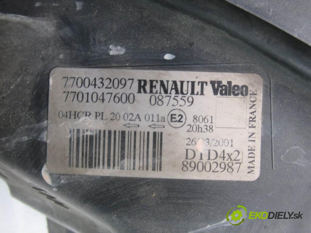 Renault Scenic I FL  2000 79 kw 1.6B 107KM 99-03 1600 Svetlomet pravy  (Pravé)