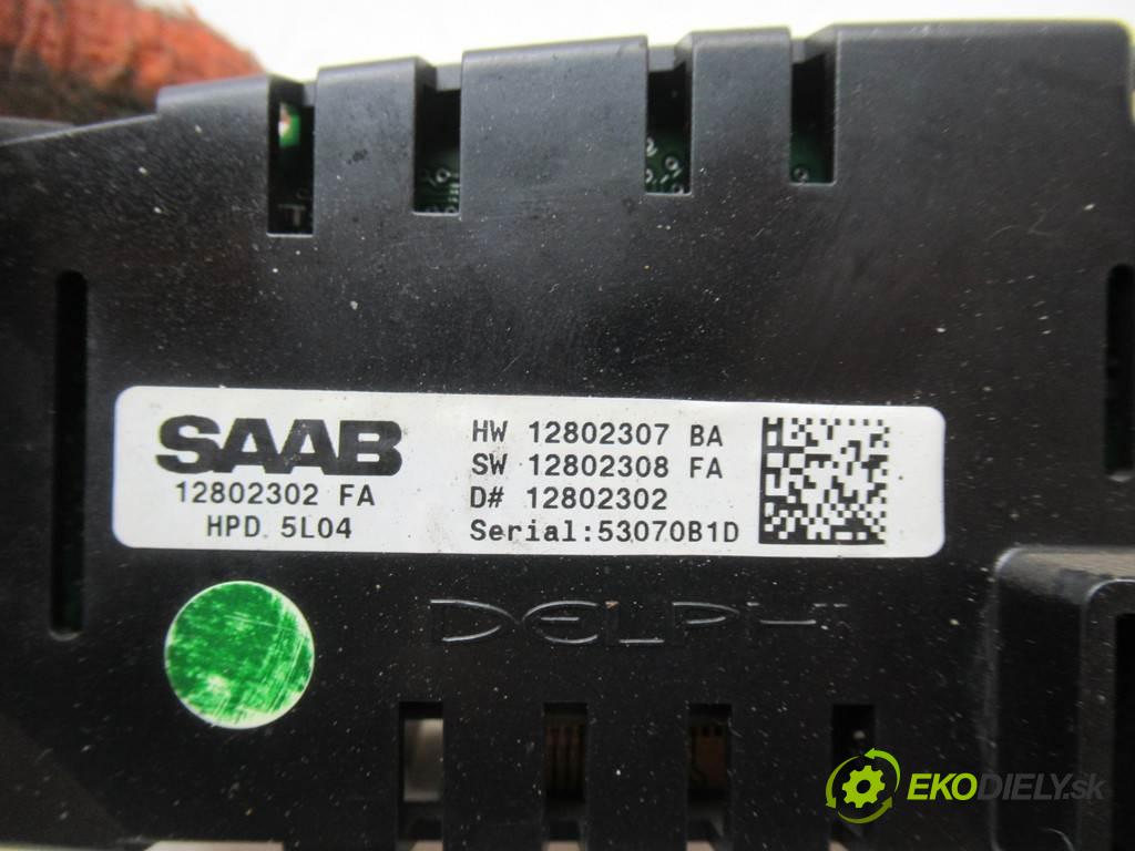 Saab 9-3 II  2006 210kw SEDAN 4D 2.0T 210KM 02-07 2000 Dislpej 12802307 (Prístrojové dosky, displeje)