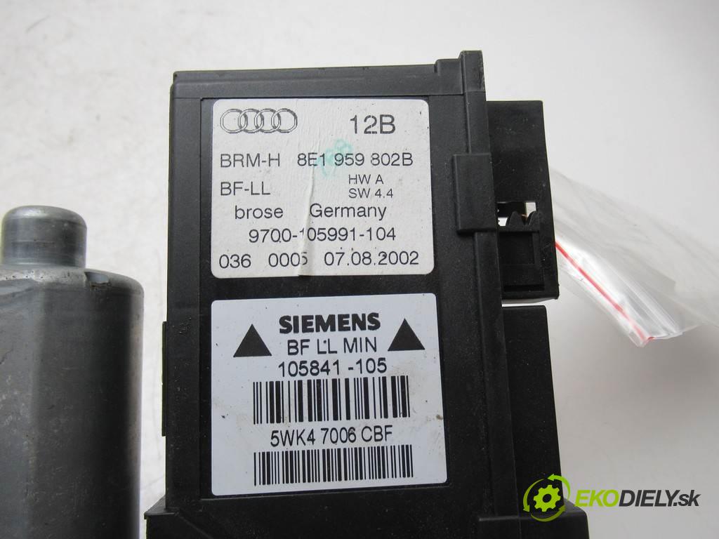 Audi A4 B6  2002  KOMBI 5D 2.0FSI 150KM 00-04 2000 Motorček sťahovania okna predný pravy 8E1959802B (Ostatné)